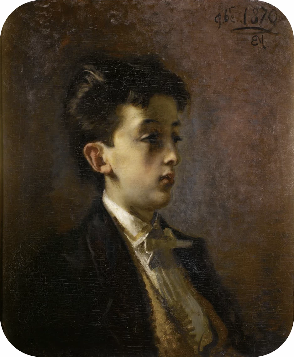 Ritratto di Pompeo Mariani fanciullo - MUST, Galleria d’Arte Moderna, Milano